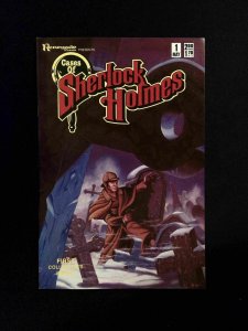 Cases of Sherlock Holmes #1  RENEGADE PRESS Comics 1986 VF+