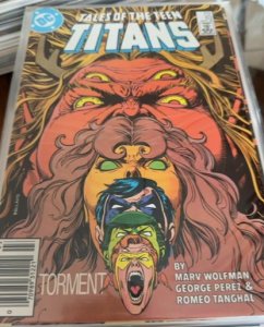 Tales of the Teen Titans #63 Direct Edition (1986) Teen Titans 
