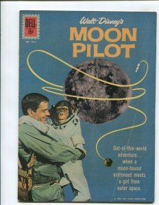 FOUR COLOR DISNEY #1313 (VG+) MOON PILOT!! CHIMPANZEE COVER!! 1962