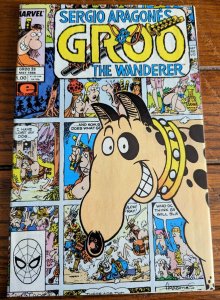 Sergio Aragones Groo The Wanderer 5 Comic Lot Marvel Comics All Very High Grade! 