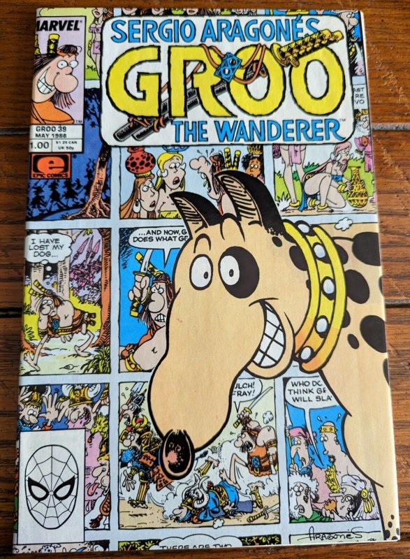 Sergio Aragones Groo The Wanderer 5 Comic Lot Marvel Comics All Very High Grade! 