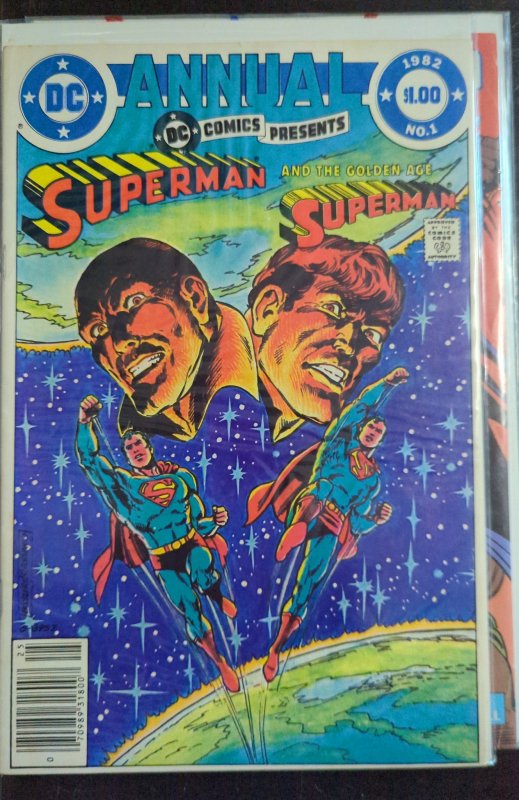 DC Comics Presents Annual #1 Newsstand Edition (1982)