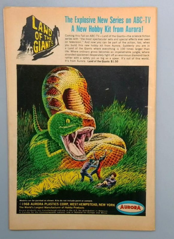 Superboy #151,VG  DC Comics, 1968