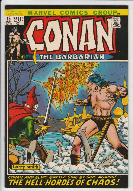 Conan the Barbarian #15 (May-72) NM- High-Grade Conan the Barbarian