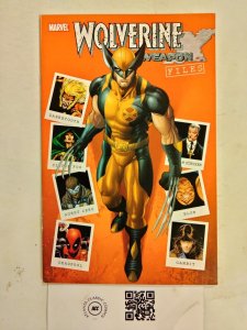 Wolverine Weapon X Files #1 VF-NM Marvel Comic Book 33 TJ72