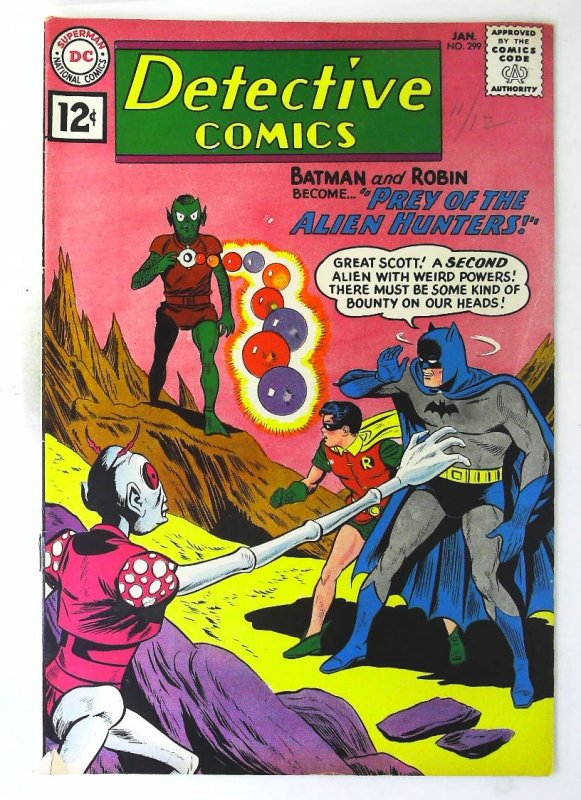 Detective Comics (1937 series)  #299, Fine- (Actual scan)