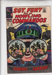 Sgt. Fury and His Howling Commandos #43 (Jun-67) VF+ High-Grade Sgt. Fury, Ho...