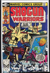 Shogun Warriors #14 (1980) The Shogun Warriors
