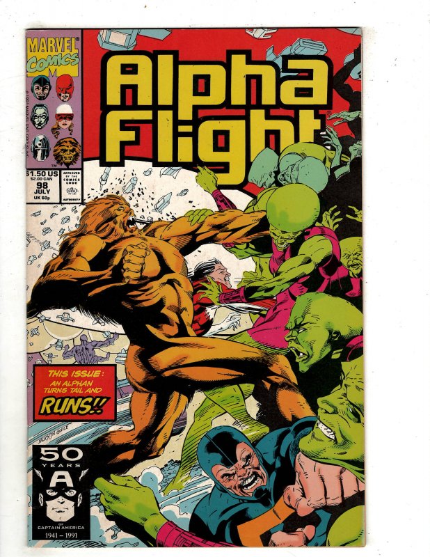 Alpha Flight #98 (1991) YY7