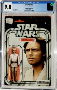 Star Wars #6 CGC 9.8 (Marvel 2020) Luke Skywalker Action Figure Variant