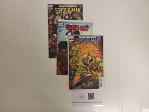 3 Miles Morales Spider-Man Marvel Comic Books #18 19 20 17 TJ43