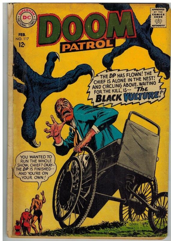 DOOM PATROL 117 GD- Feb. 1978