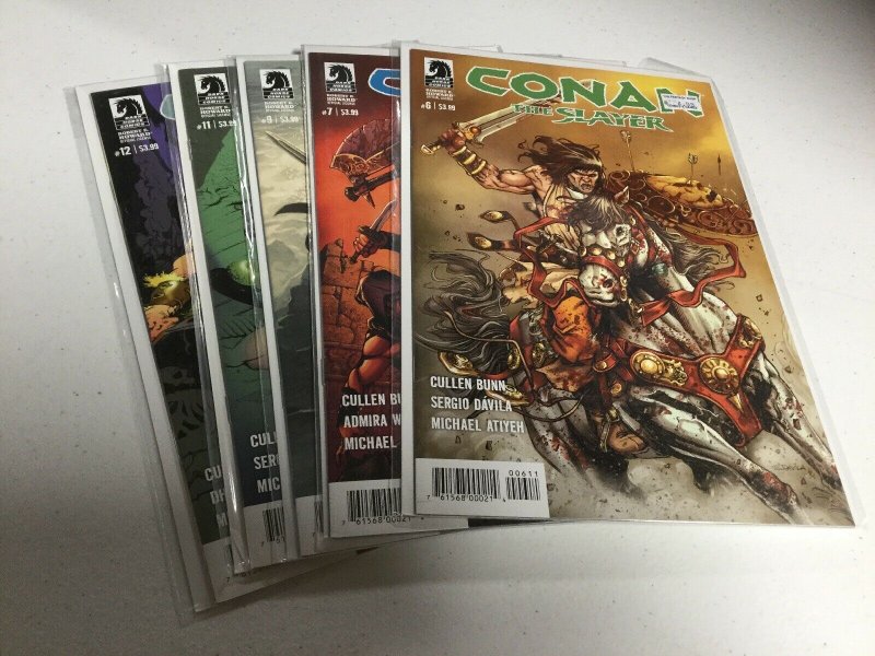 Conan The Slayer 6 7 9 11 12 Nm Near Mint Dark Horse Comics