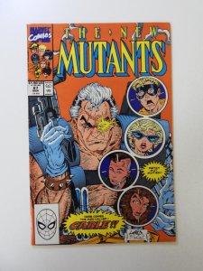 The New Mutants #87 (1990) 1st appearance of Cable VF condition