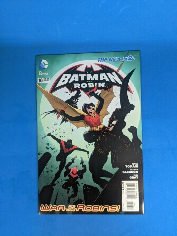 Batman and Robin New 52 #10 VF+ DC Comics C2A12132021