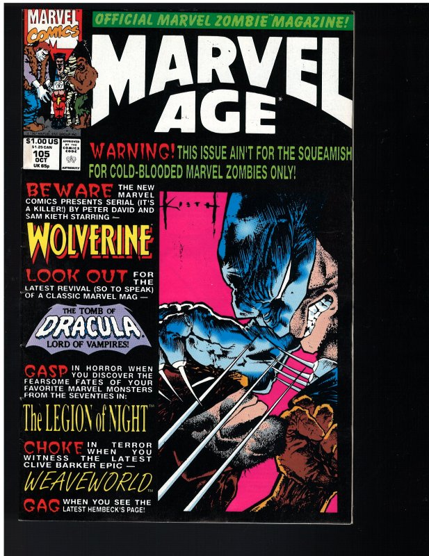 Marvel Age #105 (1991)