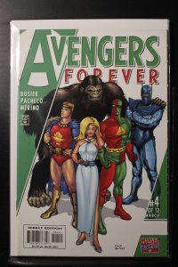 Avengers Forever #4 1950s Avengers Variant (1999)