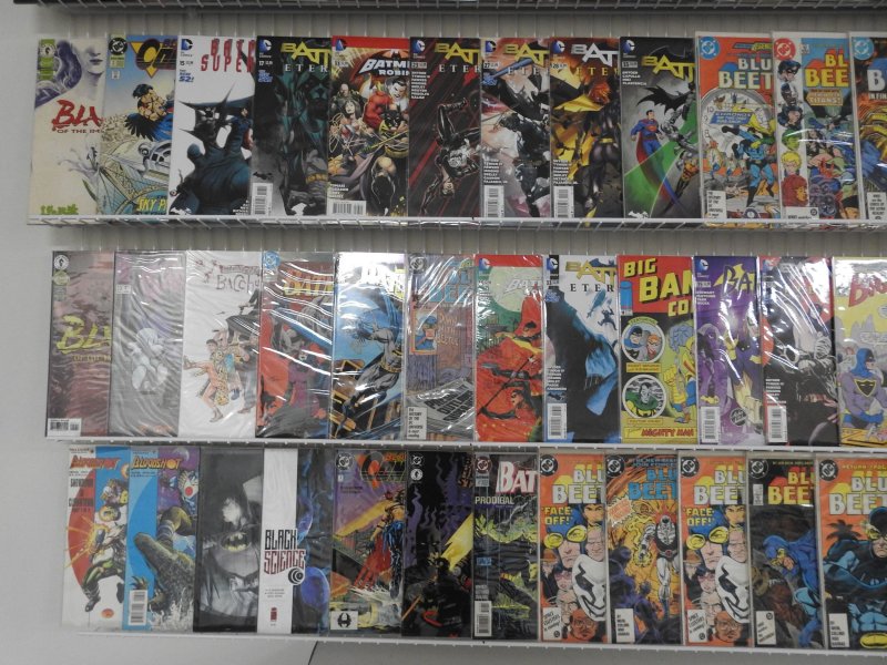 Huge Lot 120 Comics W/ Batman, Superman, Blue Beetle+ Avg VF- Condition!