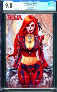 La Muerta Devious #1 EBAS Heavy Metalico Ed. Coffin 2023 CGC 9.8