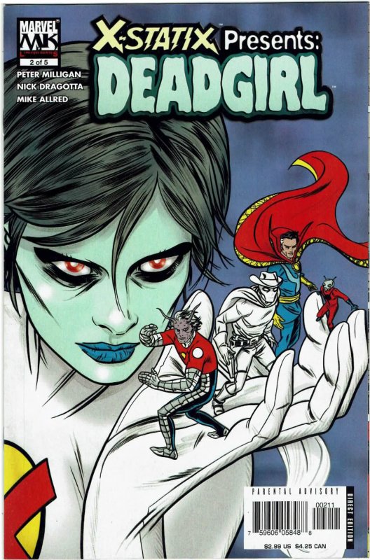 X-Statix Presents: Dead Girl #2 Mike Allred Doctor Strange NM