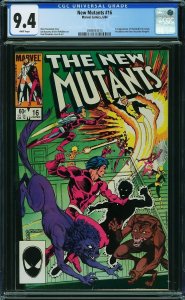 New Mutants #16 (1984) CGC 9.4 NM