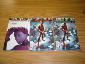 Ultimate Fallout #4 VF/NM miles morales with 2nd print variant - spider-verse