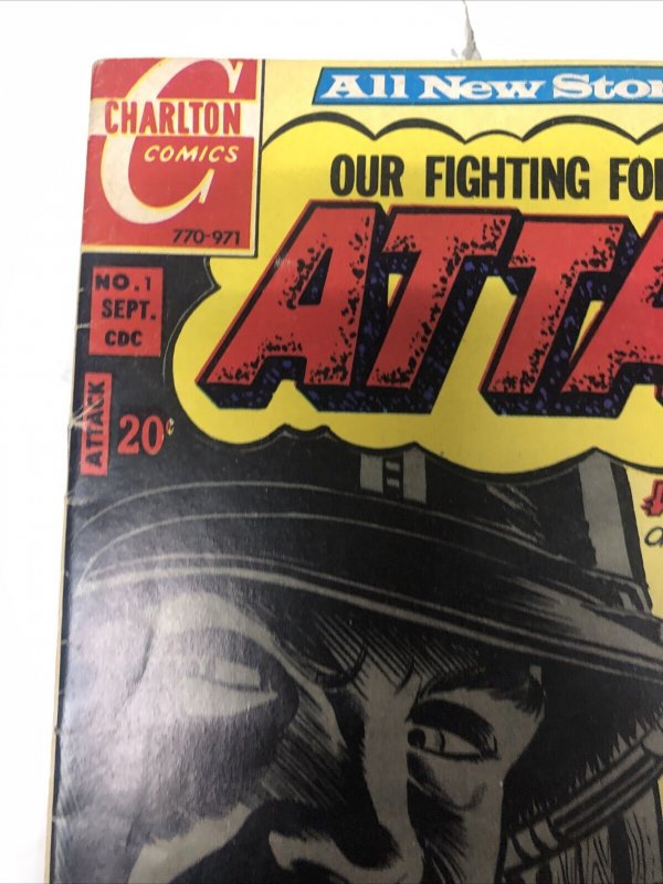 Our Fighting Forces In Attack (1971) # 1 Charlton Comics # 770-971 • Bronze Age