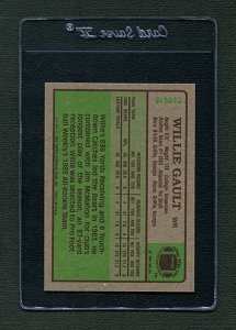 1984 Topps #224 Willie Gault MINT