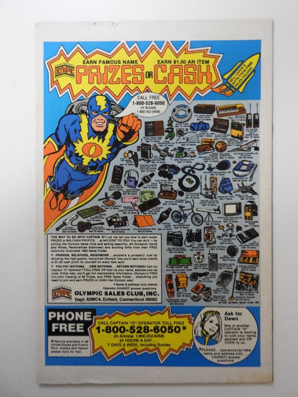 The Uncanny X-Men #159 Newsstand Edition (1982)