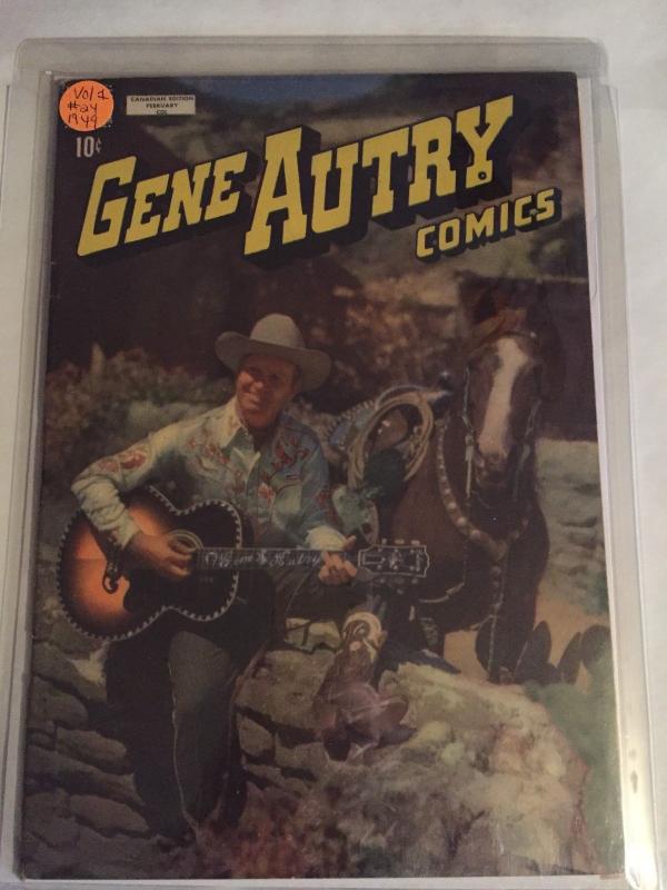 GENE AUTRY and CHAMPION--V1--#24--1949--CANADIAN EDITION