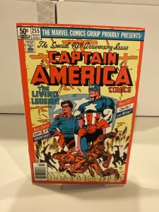 Captain America #255  1981  VF  Last John Byrne!  40th Anniversary Issue!