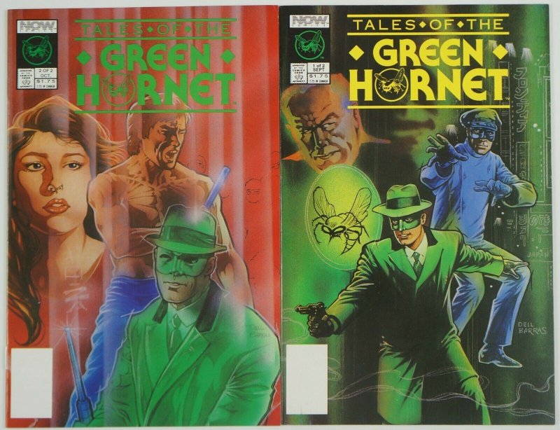 Tales of the Green Hornet #1-2 VF/NM complete series - now comics - 1990 set lot