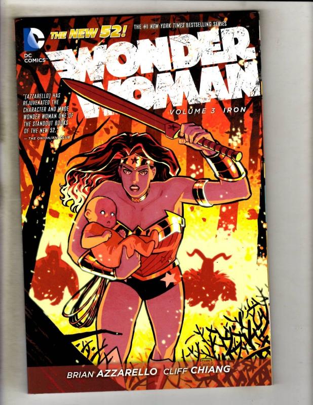 Wonder Woman Vol 3 IRON DC Comics TPB Graphic Novel Comic Book Batman J340 