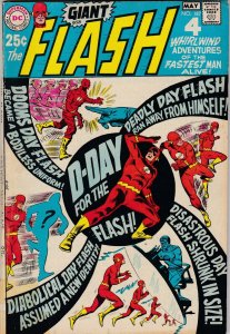 The Flash 187  VG-   Giant Size Square Bound