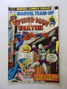 Marvel Team-Up #34 (1975) FN- condition stains front cover