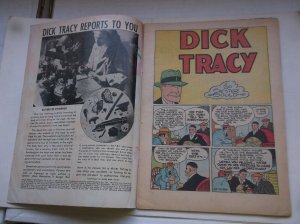 DELL PUBLISHING CO.: DICK TRACY MONTHLY #12, RARE/HTF GA ISSUE, 1948, VG (4.0)!!