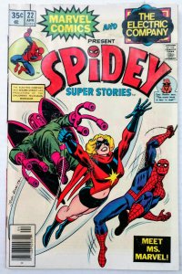 Spidey Super Stories #22 NEWSSTAND (VG/FN, 1977)