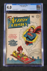 Action Comics #102 - George Roussos Art (CGC 4.0) 1946