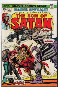 Marvel Spotlight #17 (1974) Son of Satan