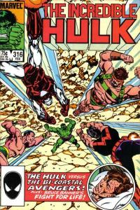 Incredible Hulk (1968 series)  #316, VF+ (Stock photo)