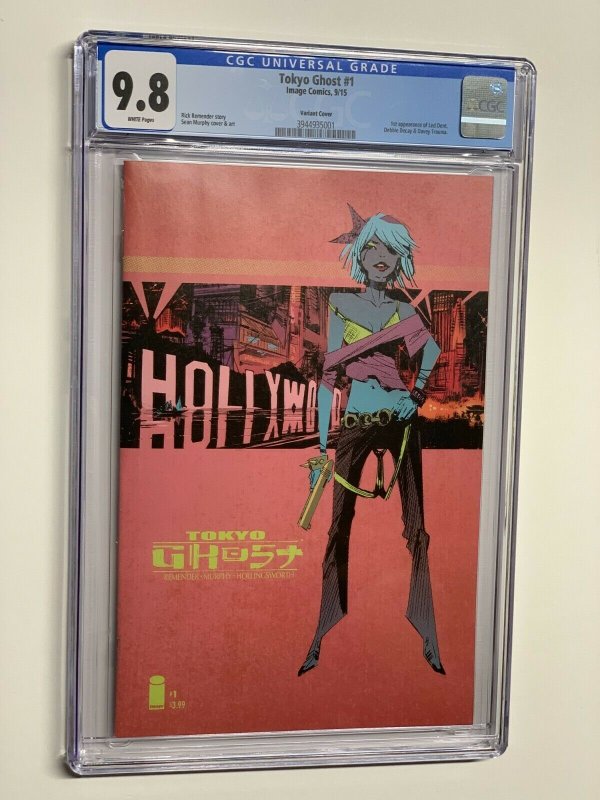 Tokyo Ghost 1 Variant CGC 9.8 White Pages Image