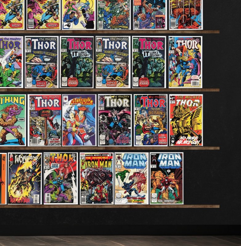 Huge Lot 150+ Comics with Thor, The Mighty Thor, Archer & Armstrong & More!
