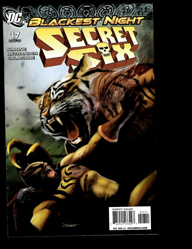 12 Secret Six DC Comics #13 14 15 16 17 18 19 20 21 22 23 24 Blackest Night GK33 