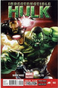 Indestructible Hulk #2 Mark Waid Iron Man NM-
