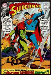 Superman #205 (Apr 1968, DC) VF+