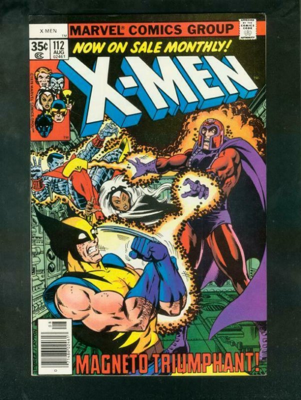 X-MEN #112 1978-MARVEL-WOLVERINE VF