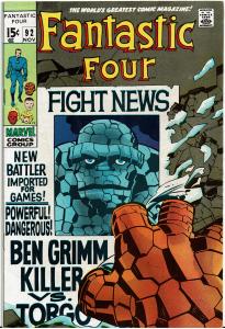 Fantastic Four #92, 5.0 or Better