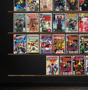 Huge Lot 140+ Comics with The Incredible Hulk, The Mighty Thor & More!