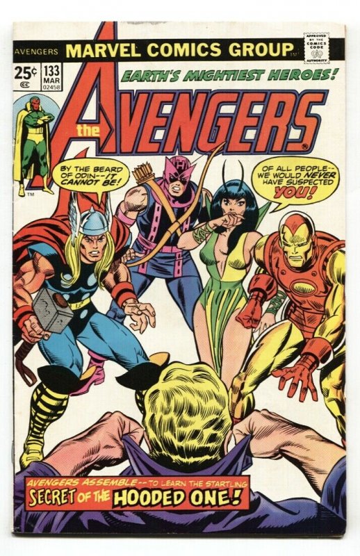 AVENGERS #133 1974-KREE/SKRULL WAR-comic book VF