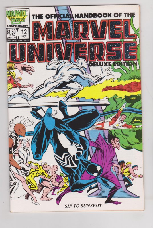 The Official Handbook of the Marvel Universe #12 (1986)